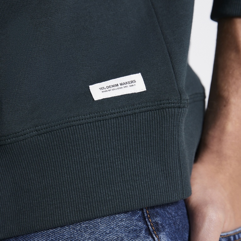 Basic sweatshirt "Roy" Dark Teal
